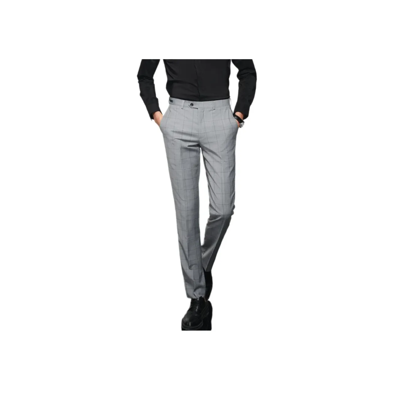JODOLL Suit Trouser Men's Elegant Gray