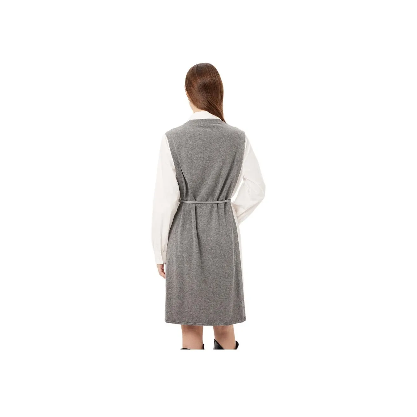 Hush Puppies Long Sleeved Dresses Women's Heather Gray