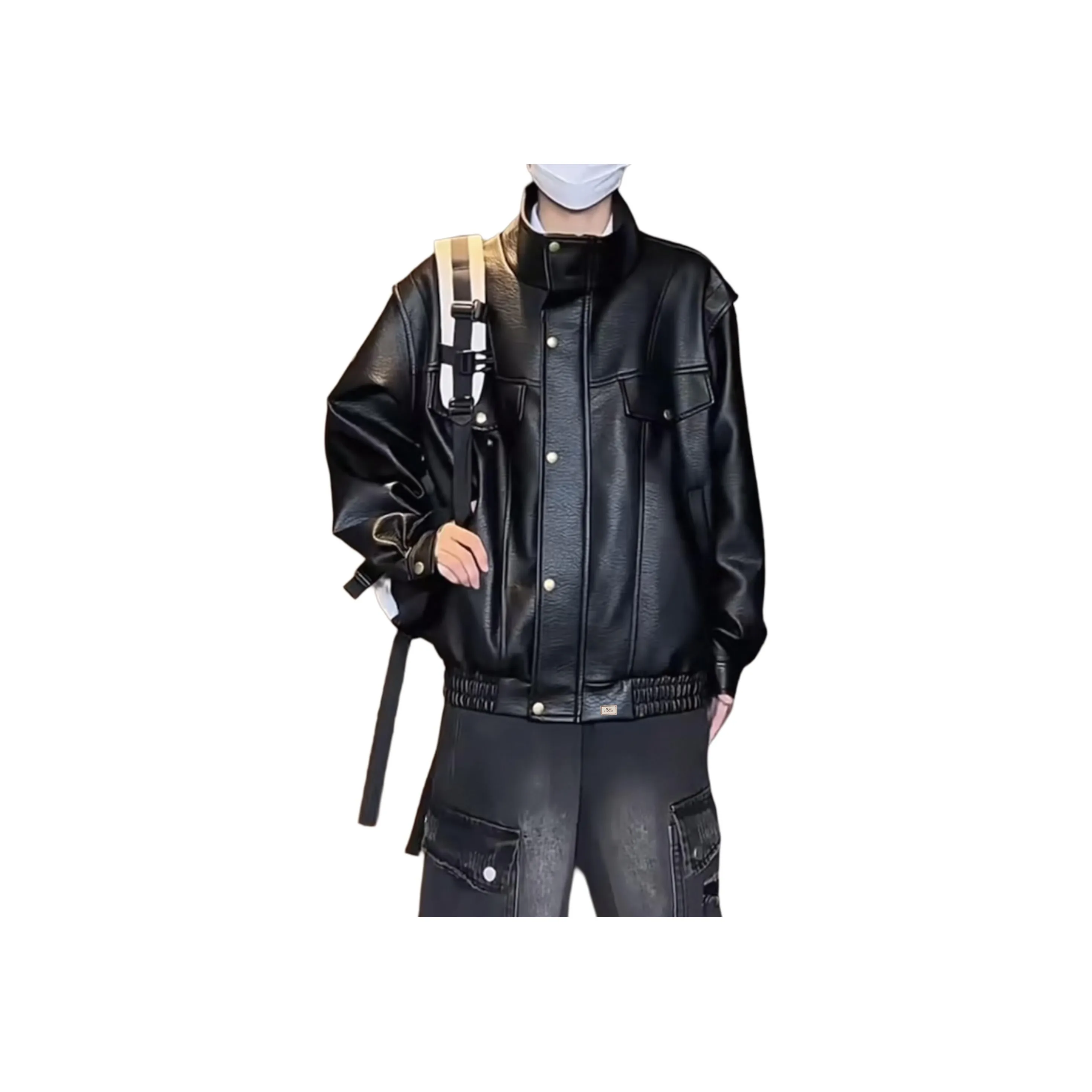 Nordic Raiders Кожа Куртка Унисекс