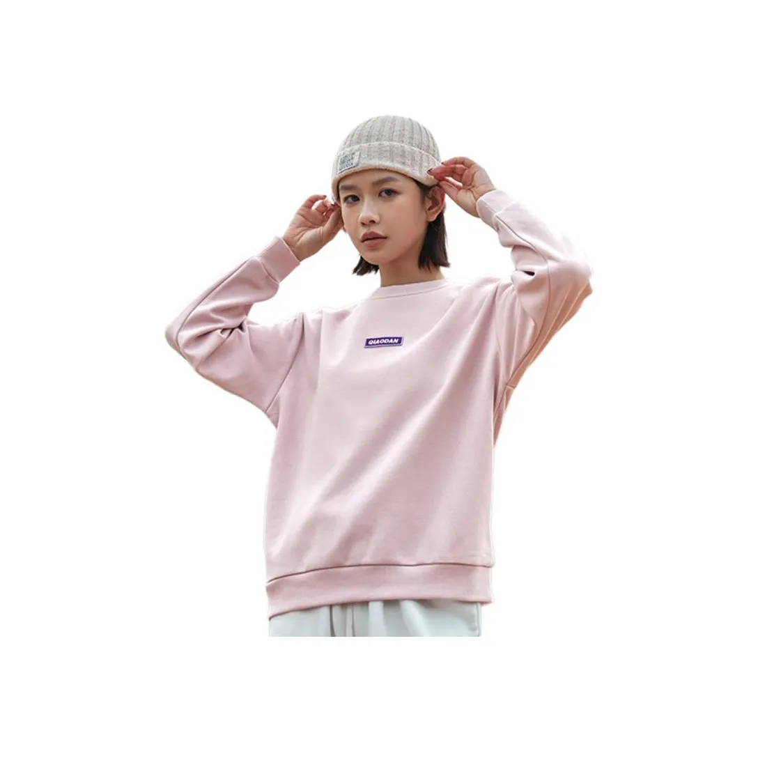 QIAODAN Свитшот Женский Рассвет Розовый
