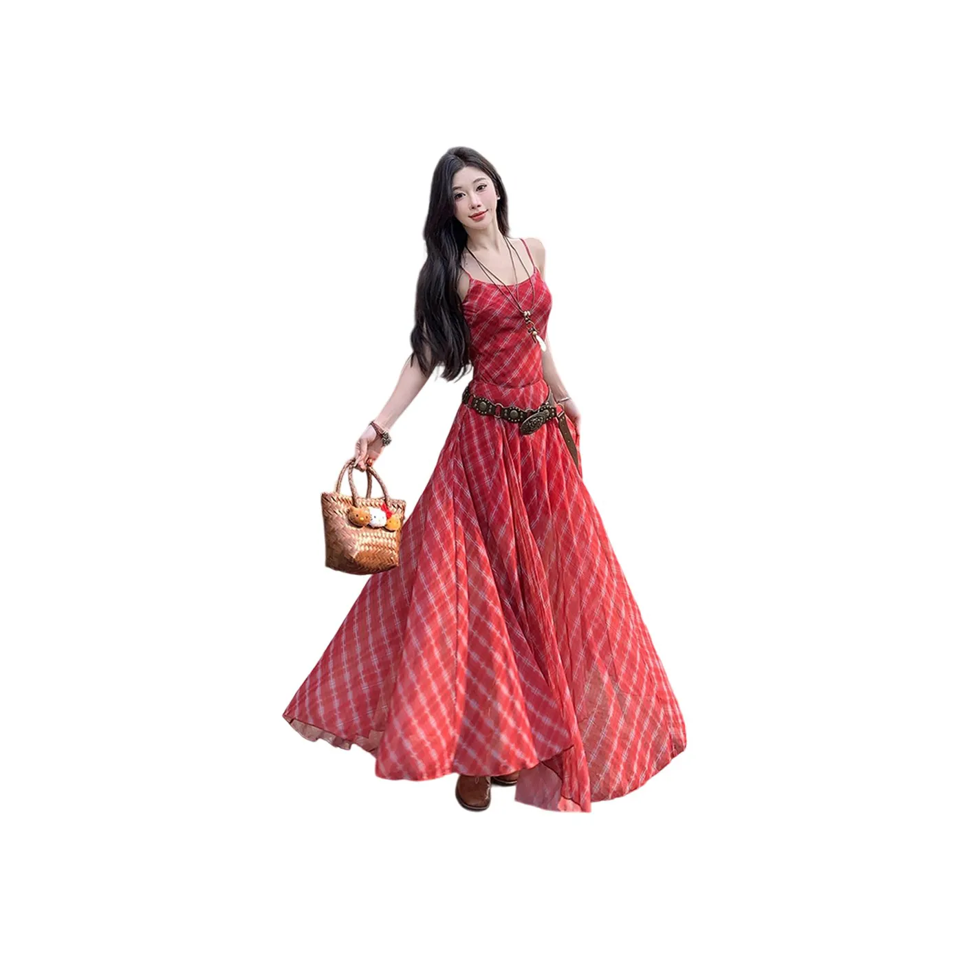 GRAYISMOON Red Women's Sleepwear