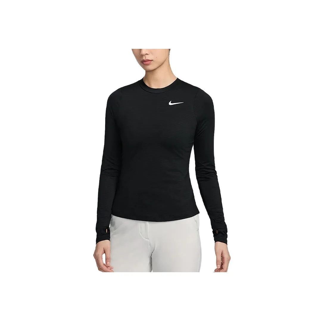 Nike Dri FIT UV Victory Golf Clothing Women's Black/White