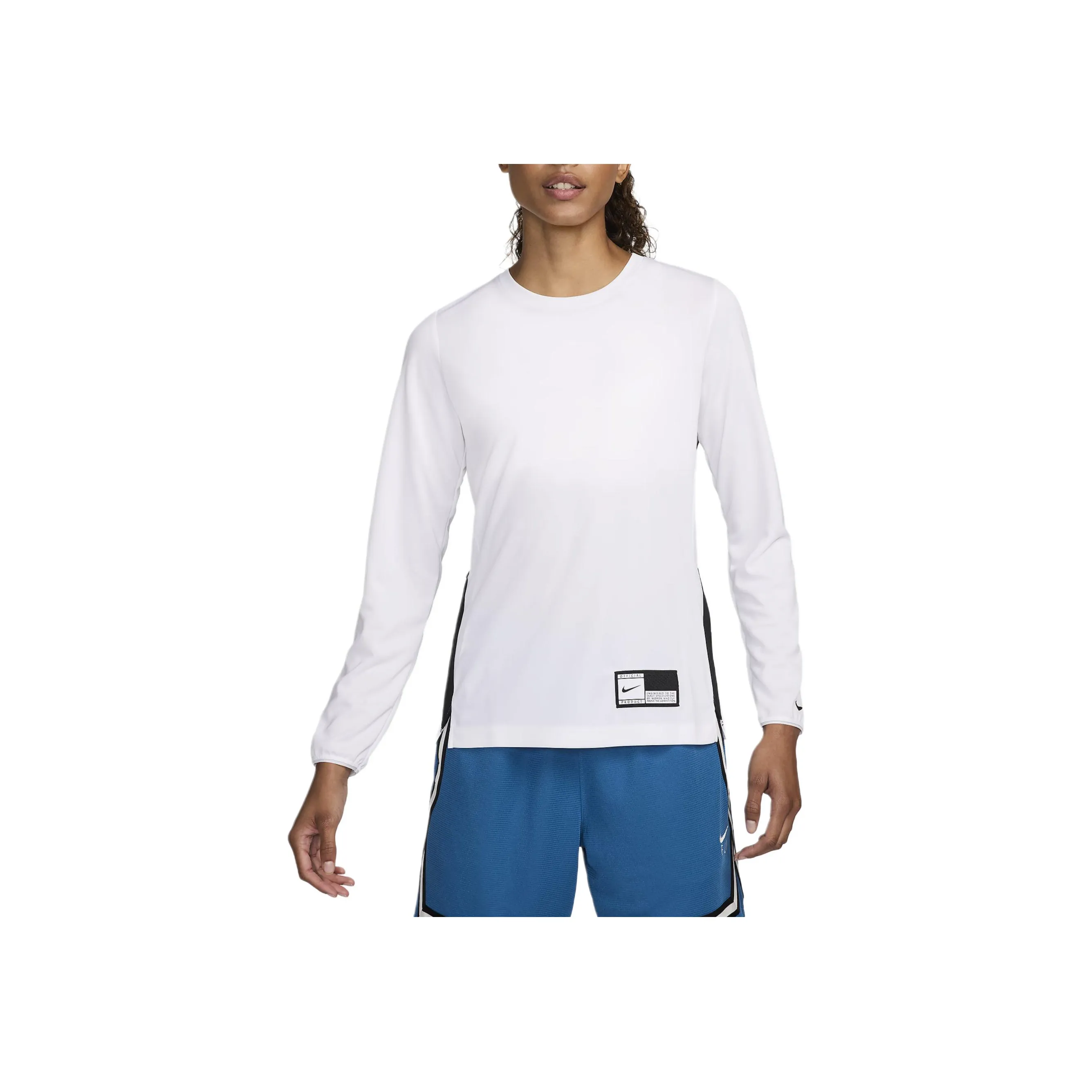 Nike Women's Dri FIT Long Sleeve Warm Up Basketball Top