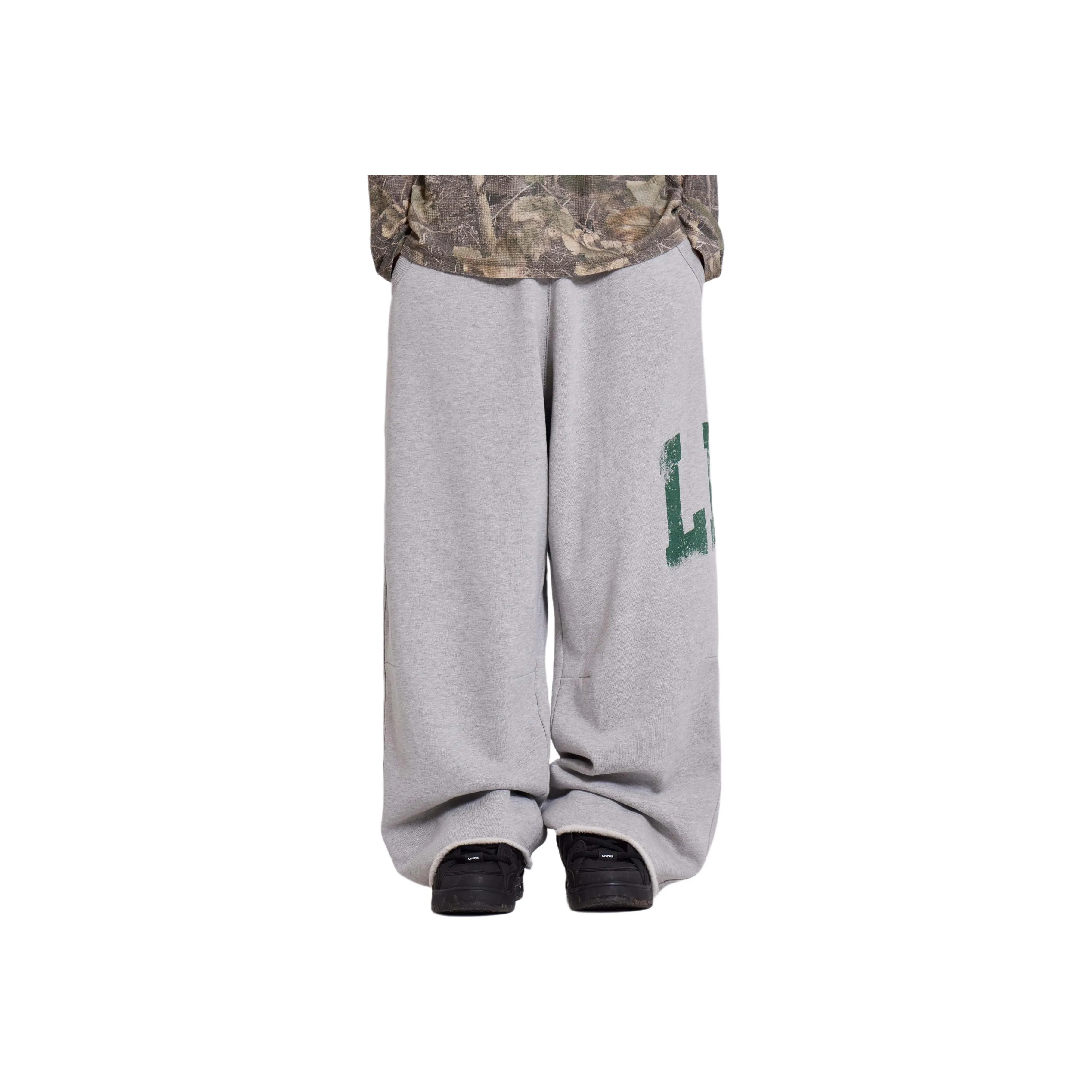Jaded London LDN Принт GREY Marl Monster Joggers Вязаные Тренировочные брюки Мужской