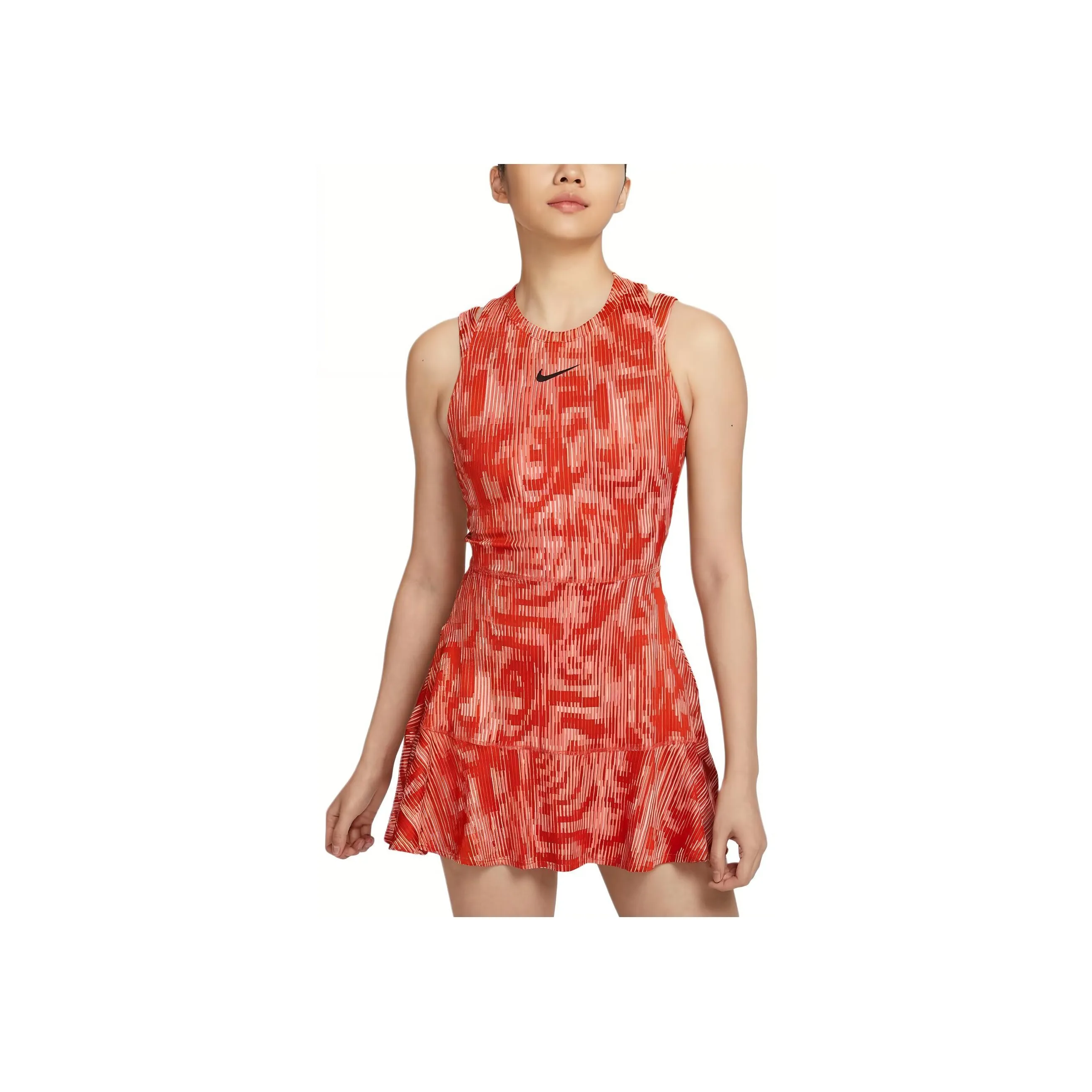 Nike Sleeveless Dress Women's Rusty Red/Black