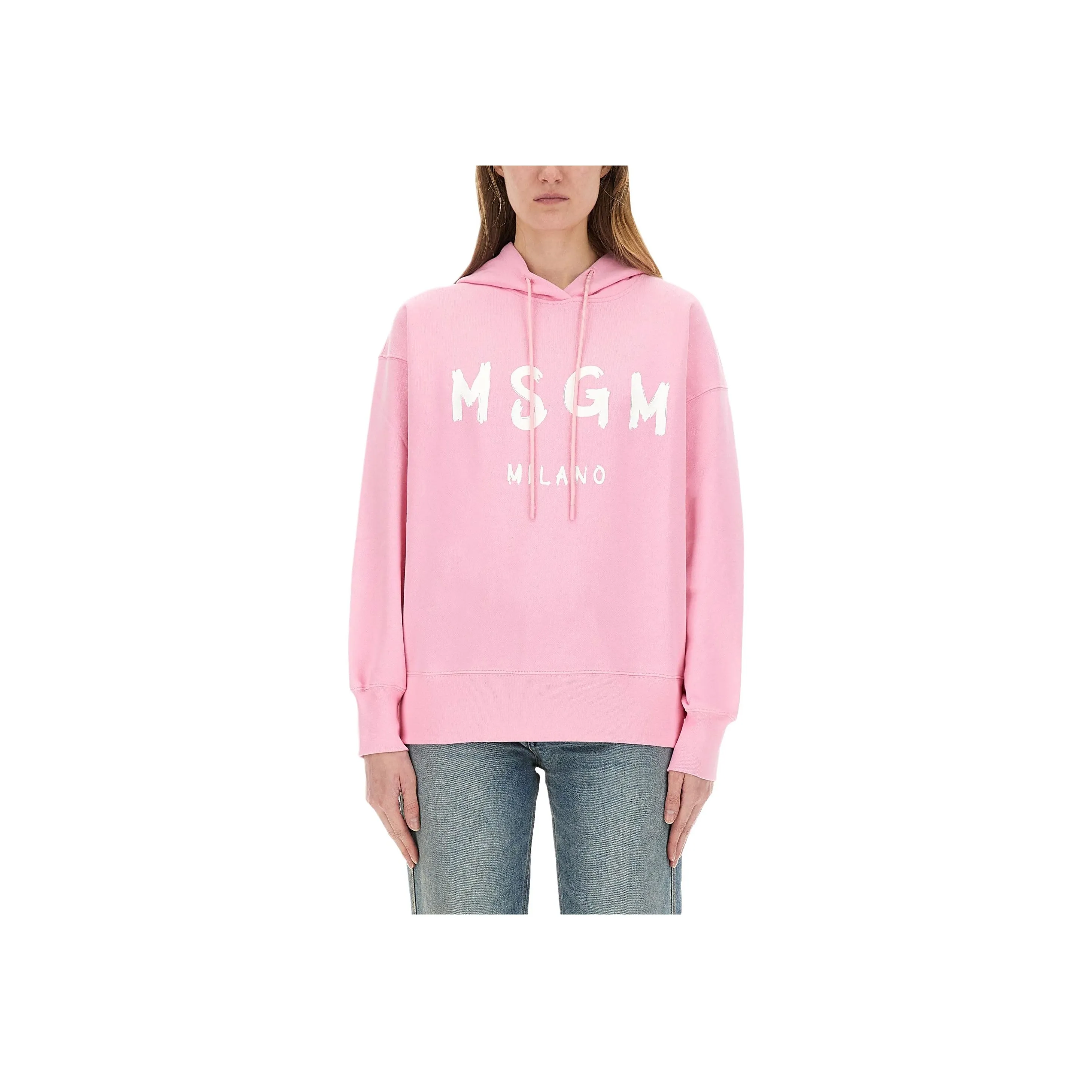 MSGM Logo printed Hoodie