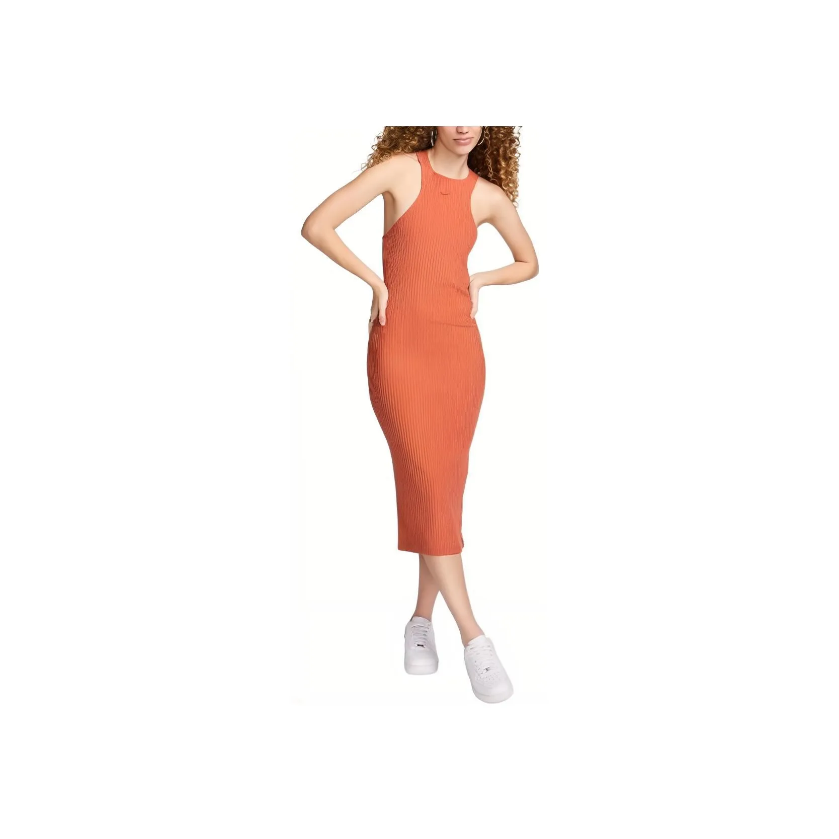 Nike Sportswear Chill Rib Women's Slim Sleeveless Midi Dress