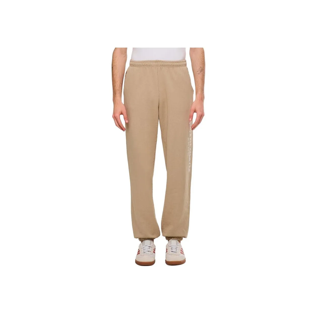 SPORTY & RICH Athletic Club Tapered Leg Pants