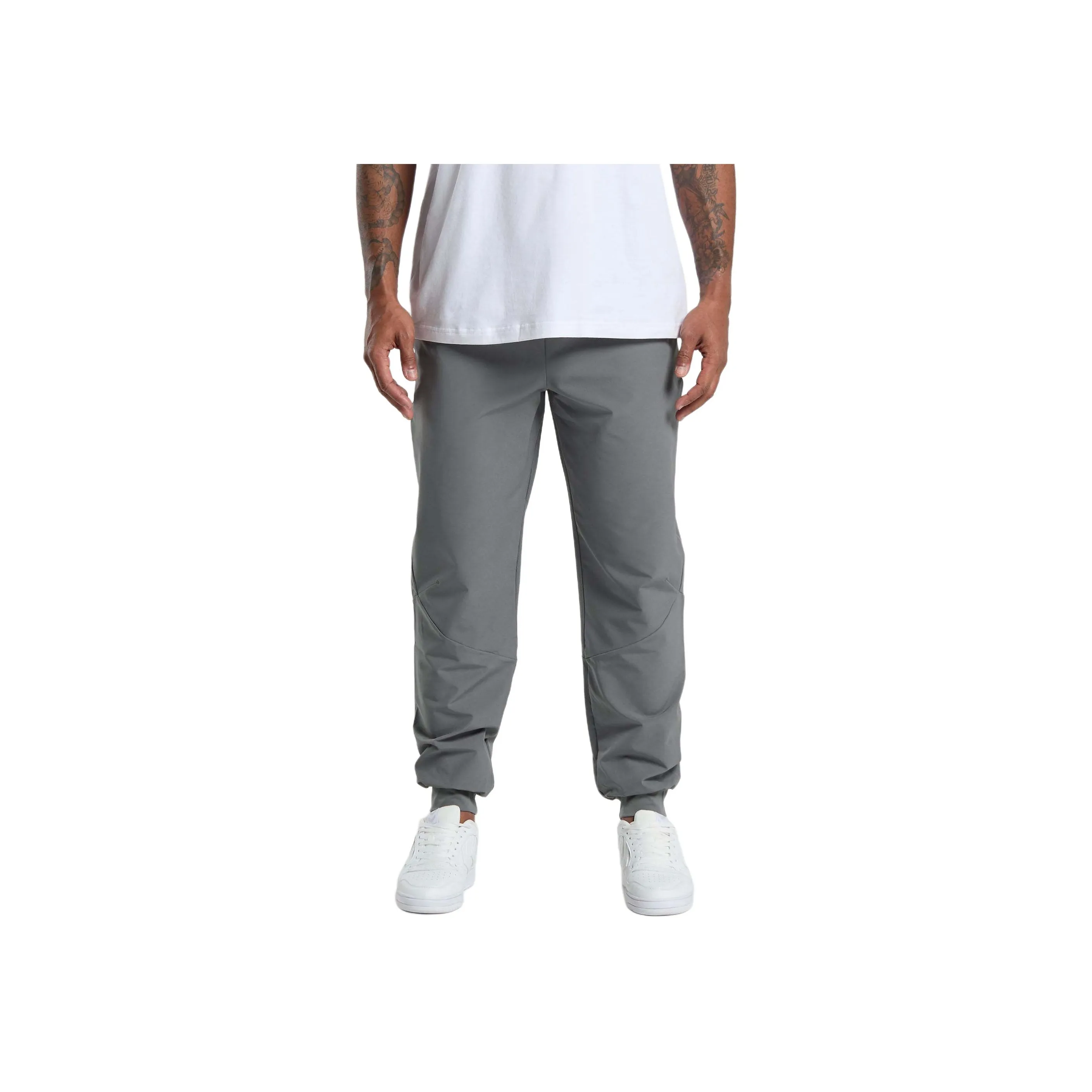 GYMSHARK EASE Ткани вязаные Jogger Повседневные брюки Мужской Серый