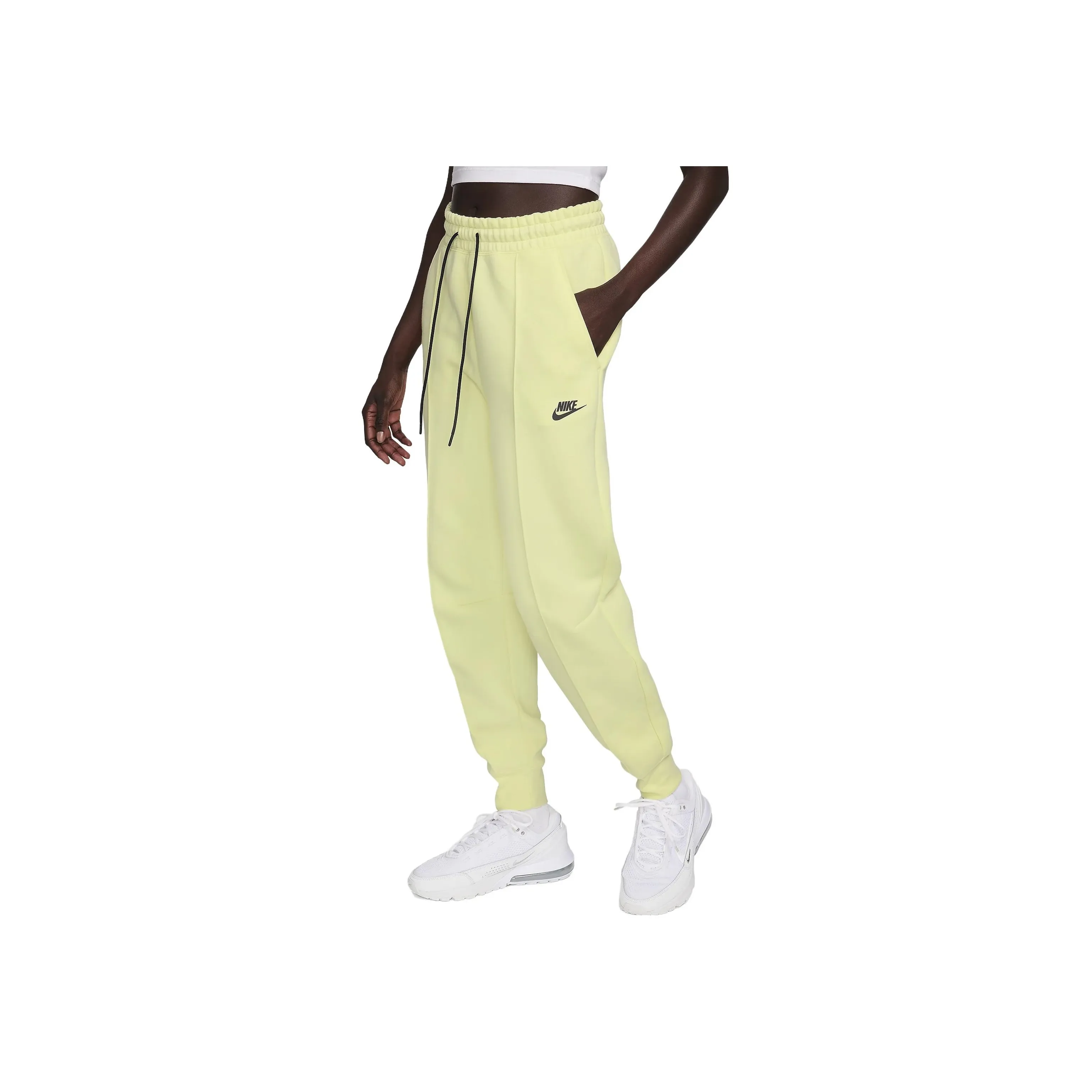 Nike Knitted Sweatpants Women's Lemon