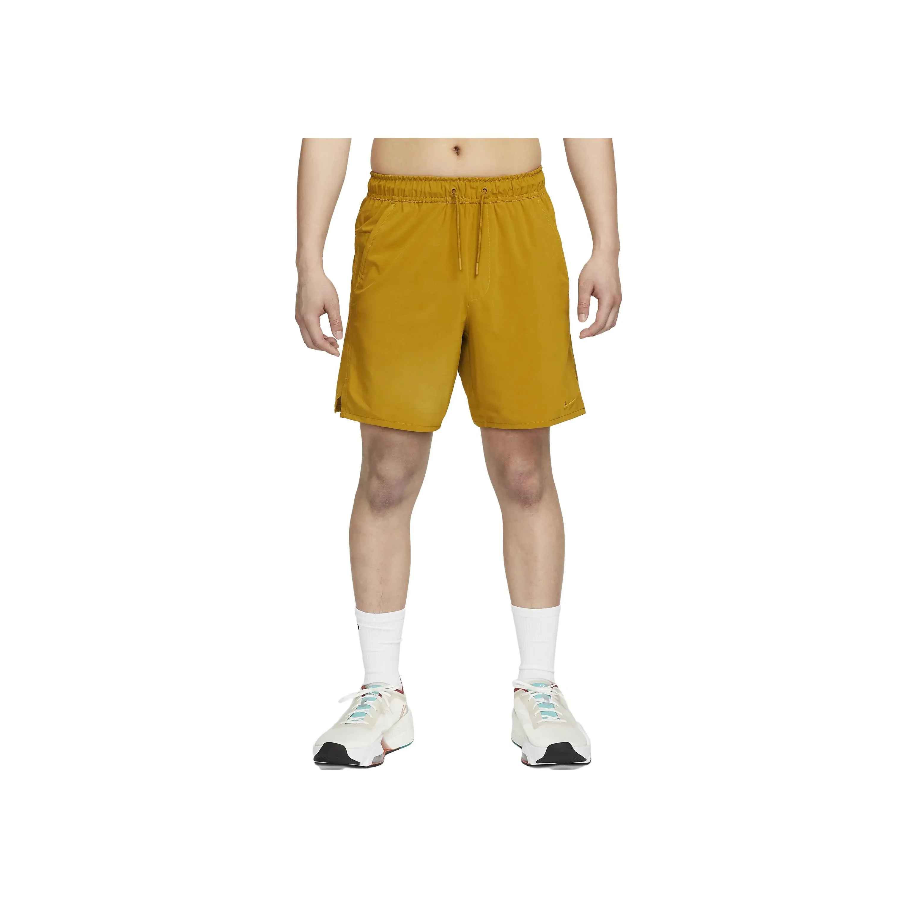 Nike Dri FIT Unlimited Casual Shorts Men's Yellow