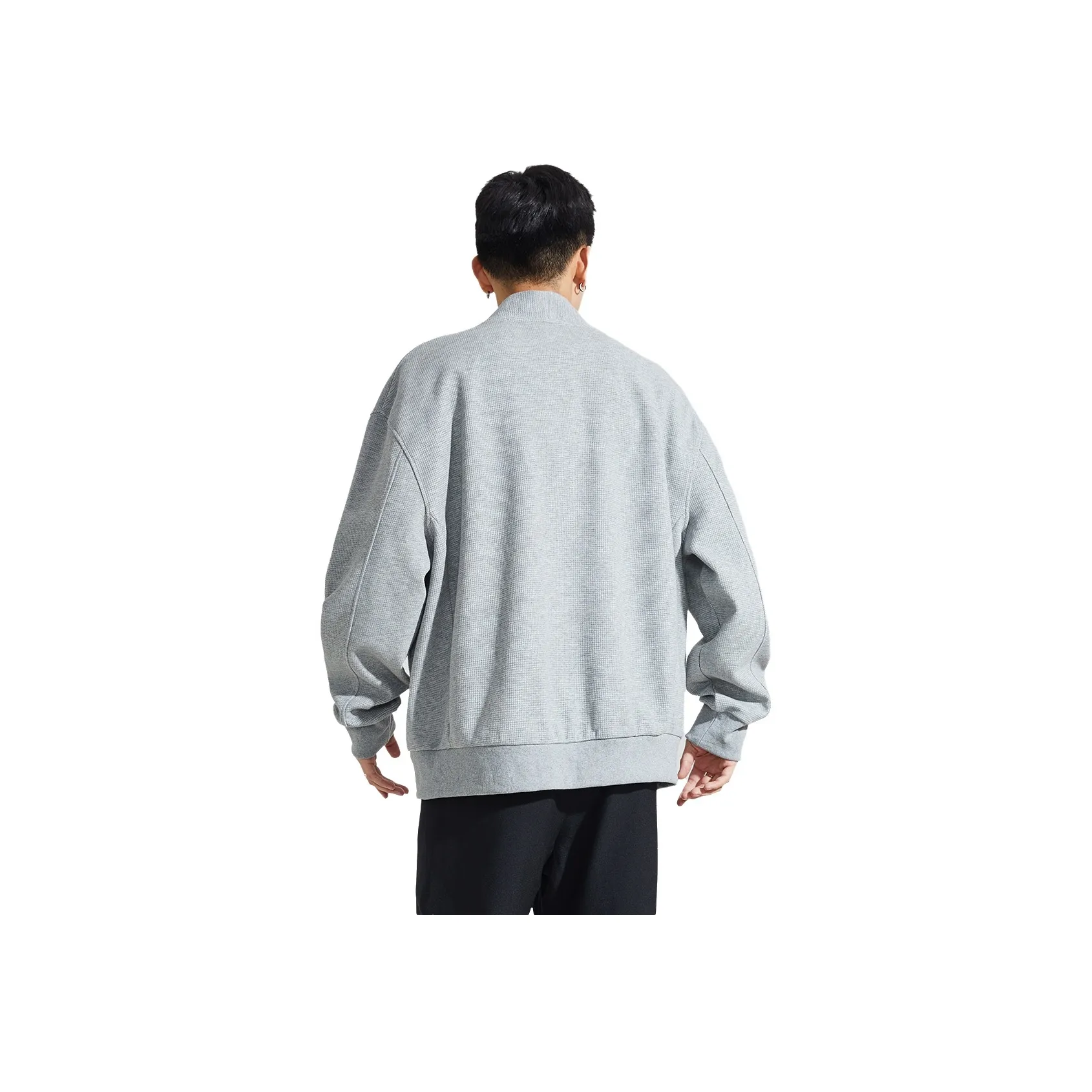 Tonlion Spring Fall Sweatshirt Loose Fit Men's