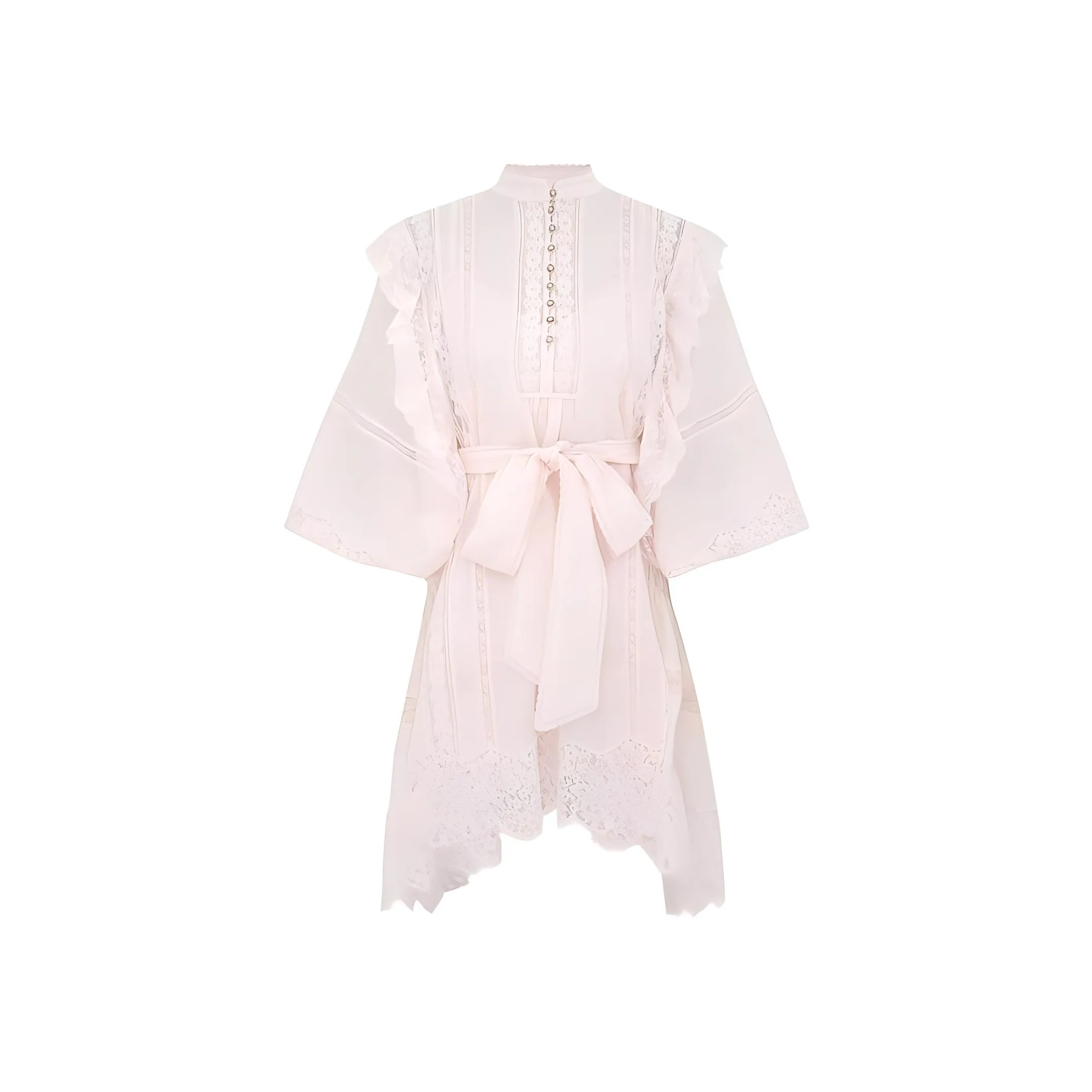 Zimmermann Crush Lace Billow Mini Dress