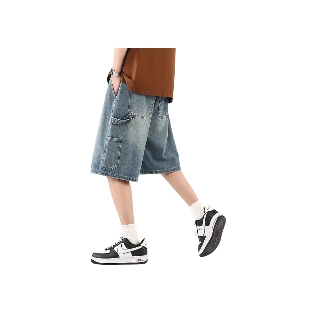 KVIV Denim Shorts Men's Light Blue Main Editor's Recommendation