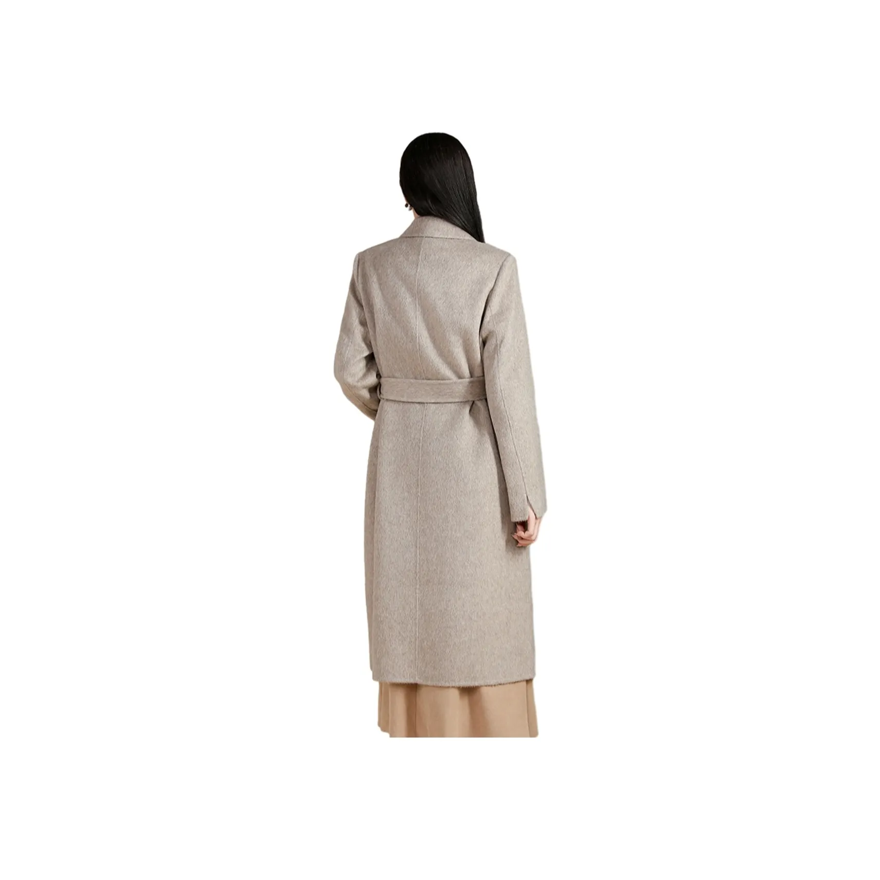 SMEN Long Double Sided Wool Coat Women's
