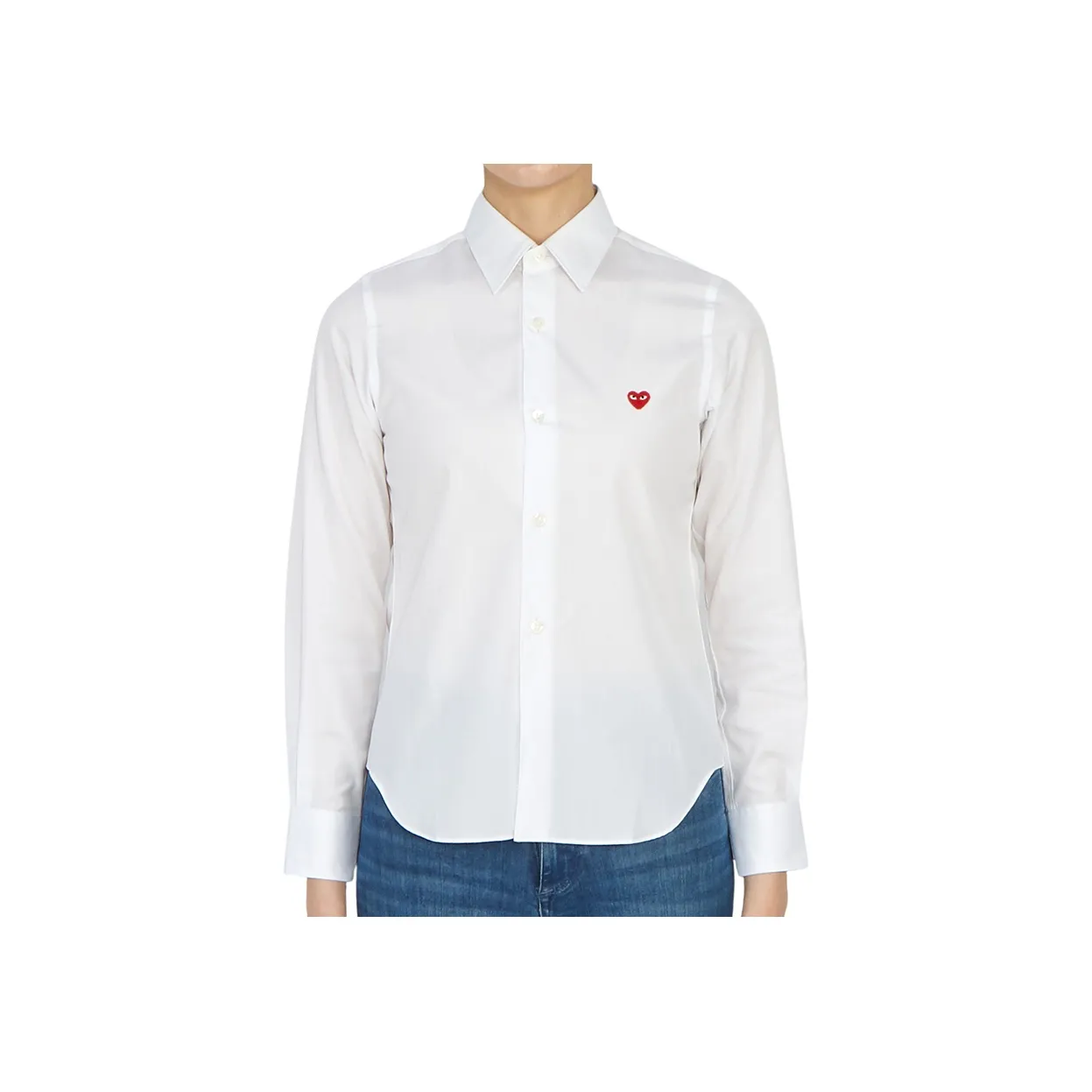 CDG Play Белые Женские Рубашки