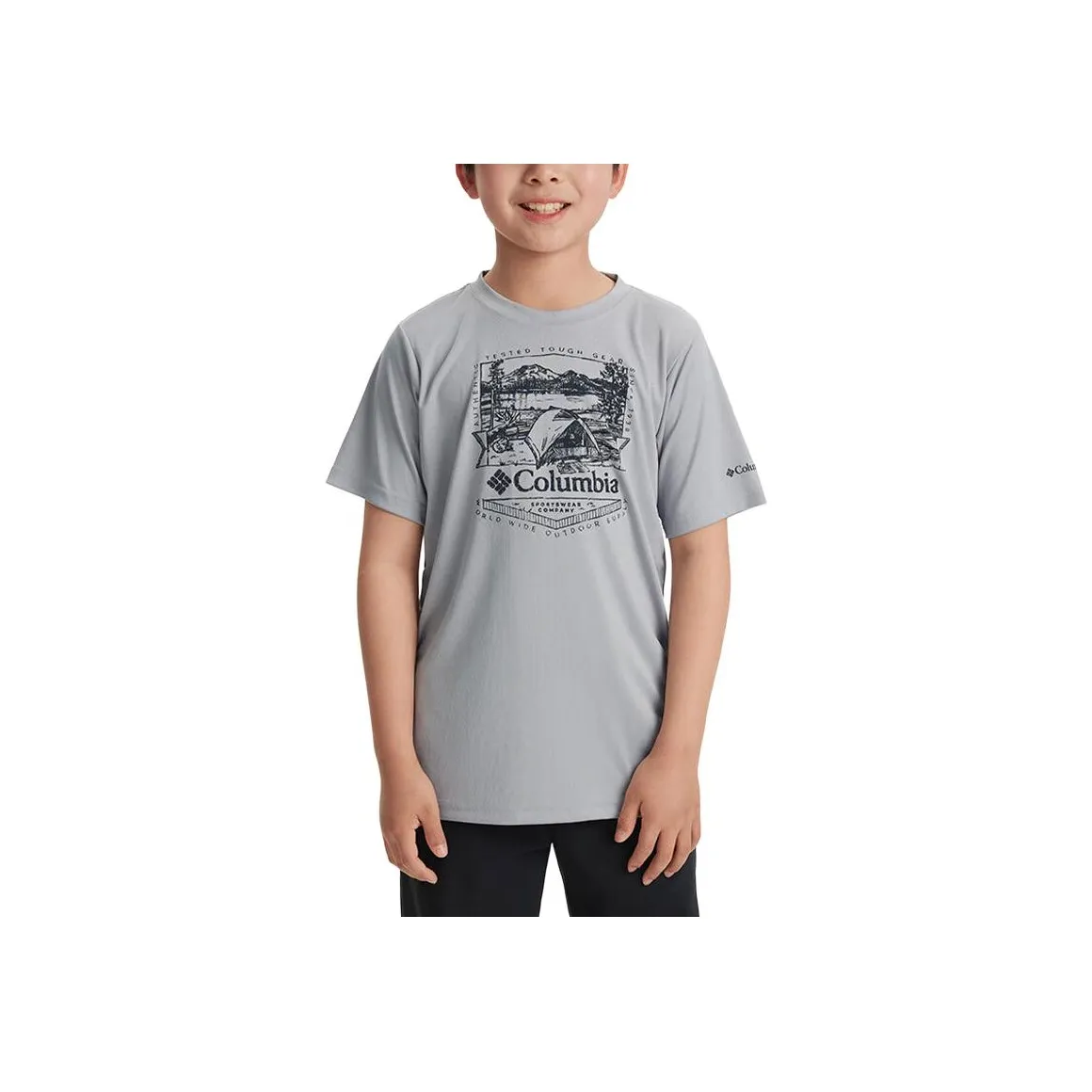 Columbia Серый Kids T-рубашки