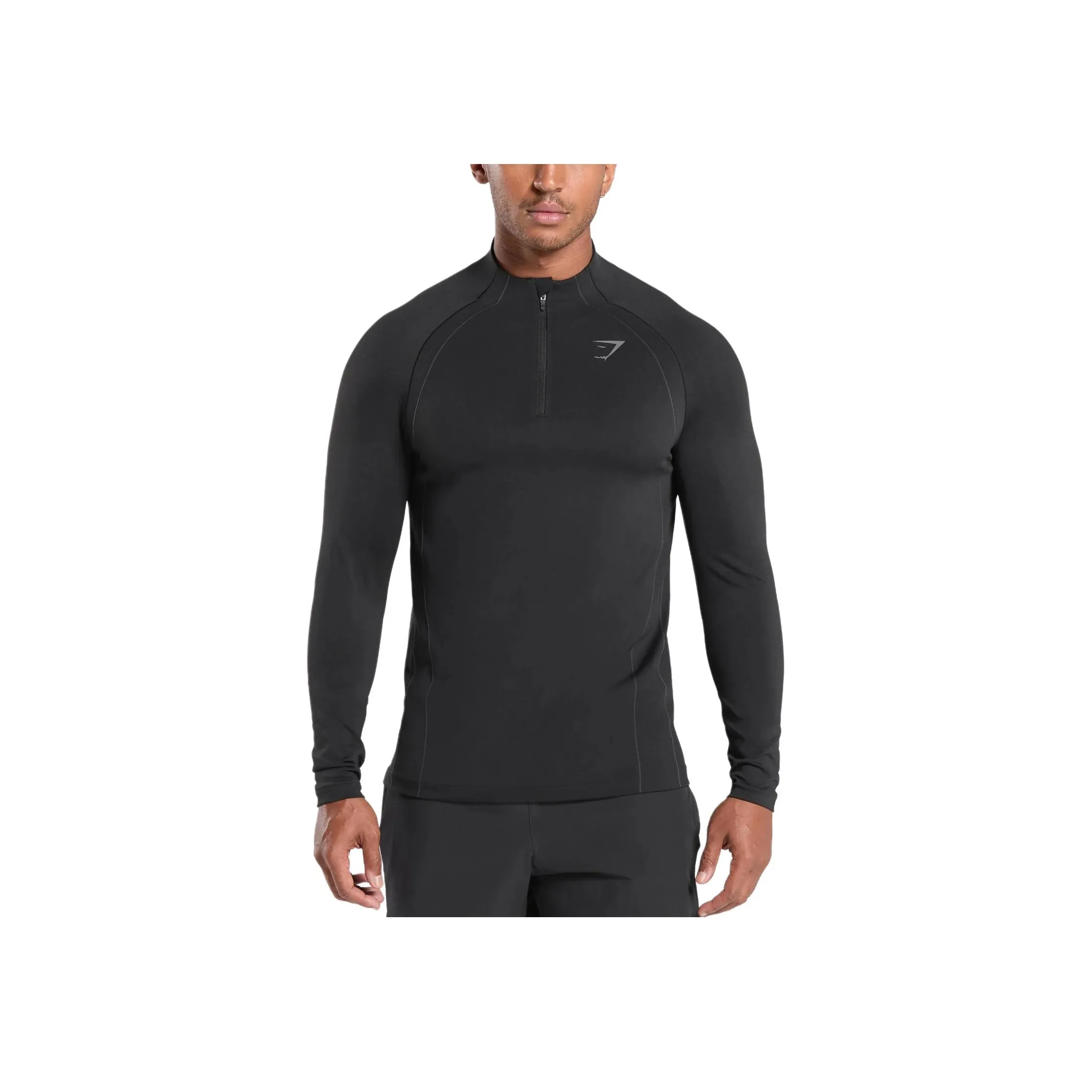 GYMSHARK FW24 Seamless Workout Clothing Men's Black