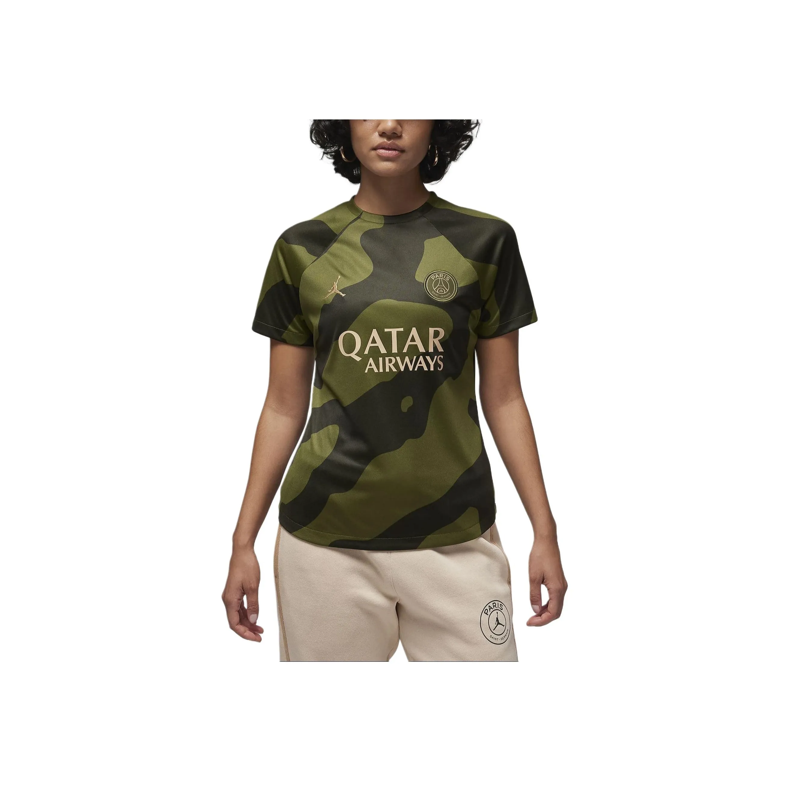 Nike Paris Saint Germain Academy Pro Fourth Women's Jordan Dri FIT Pre Match Soccer Top