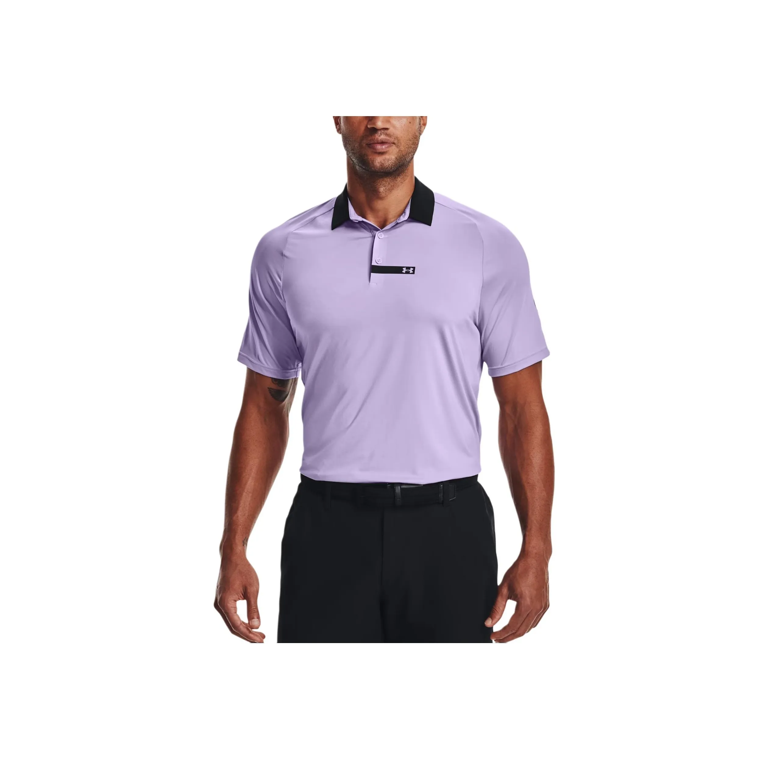 Under Armour Rush Polo Shirts Men's Lilac