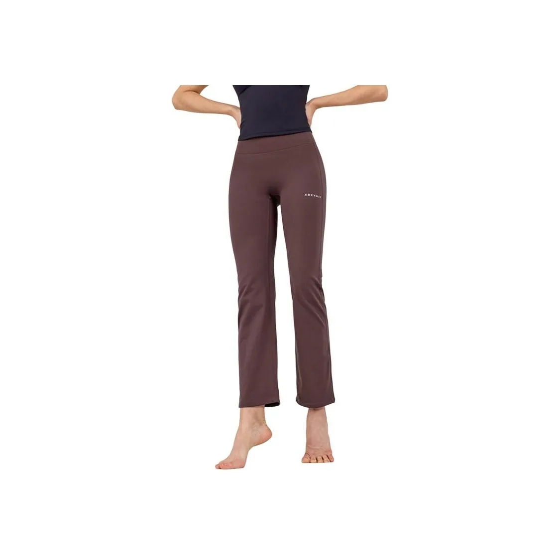 XEXYMIX Yoga Pants Women's Burgundy