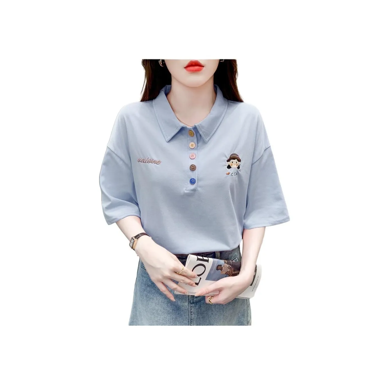 Mu Xiao Xin T Shirts Women's