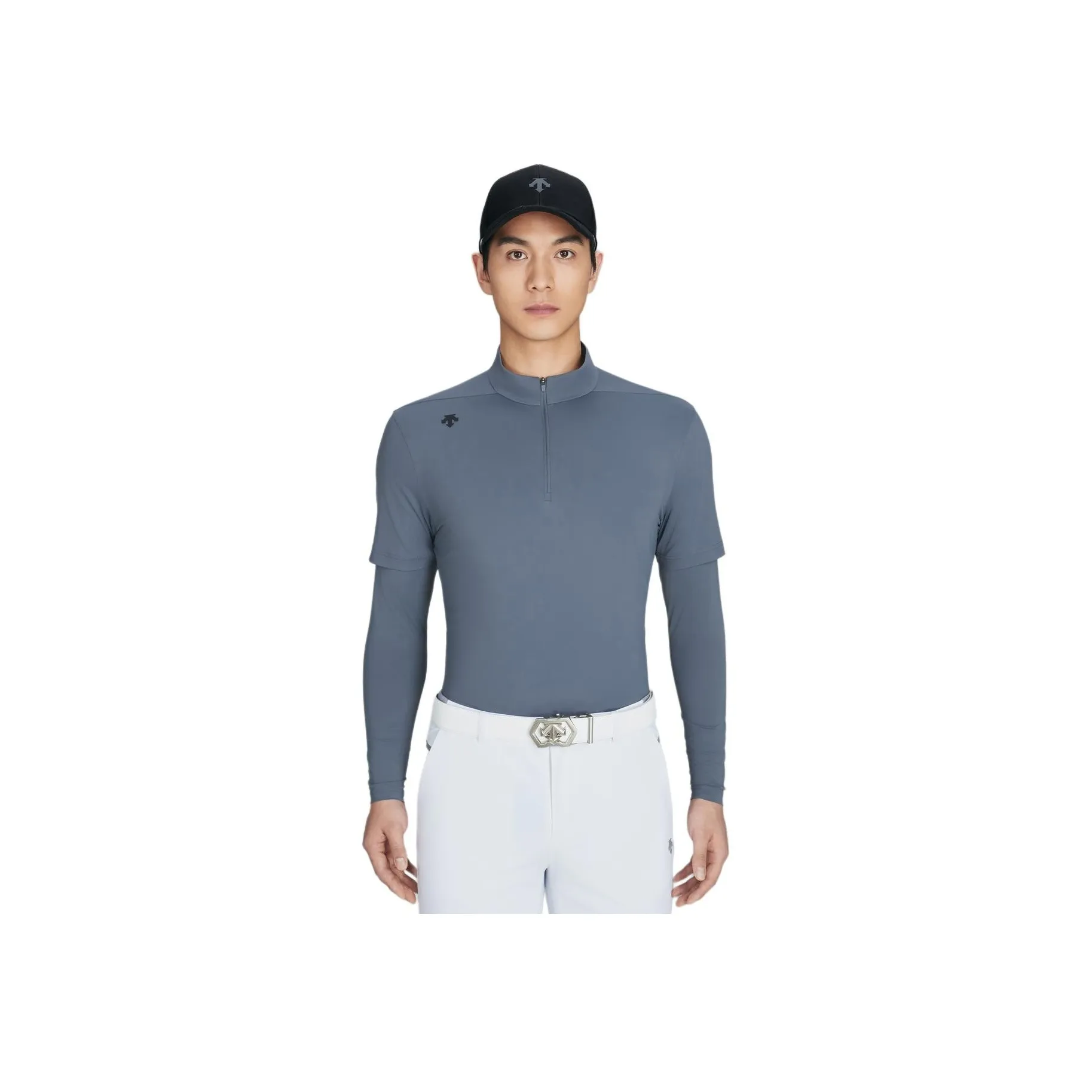 DESCENTE Golf FIELD Polo Shirt Men's