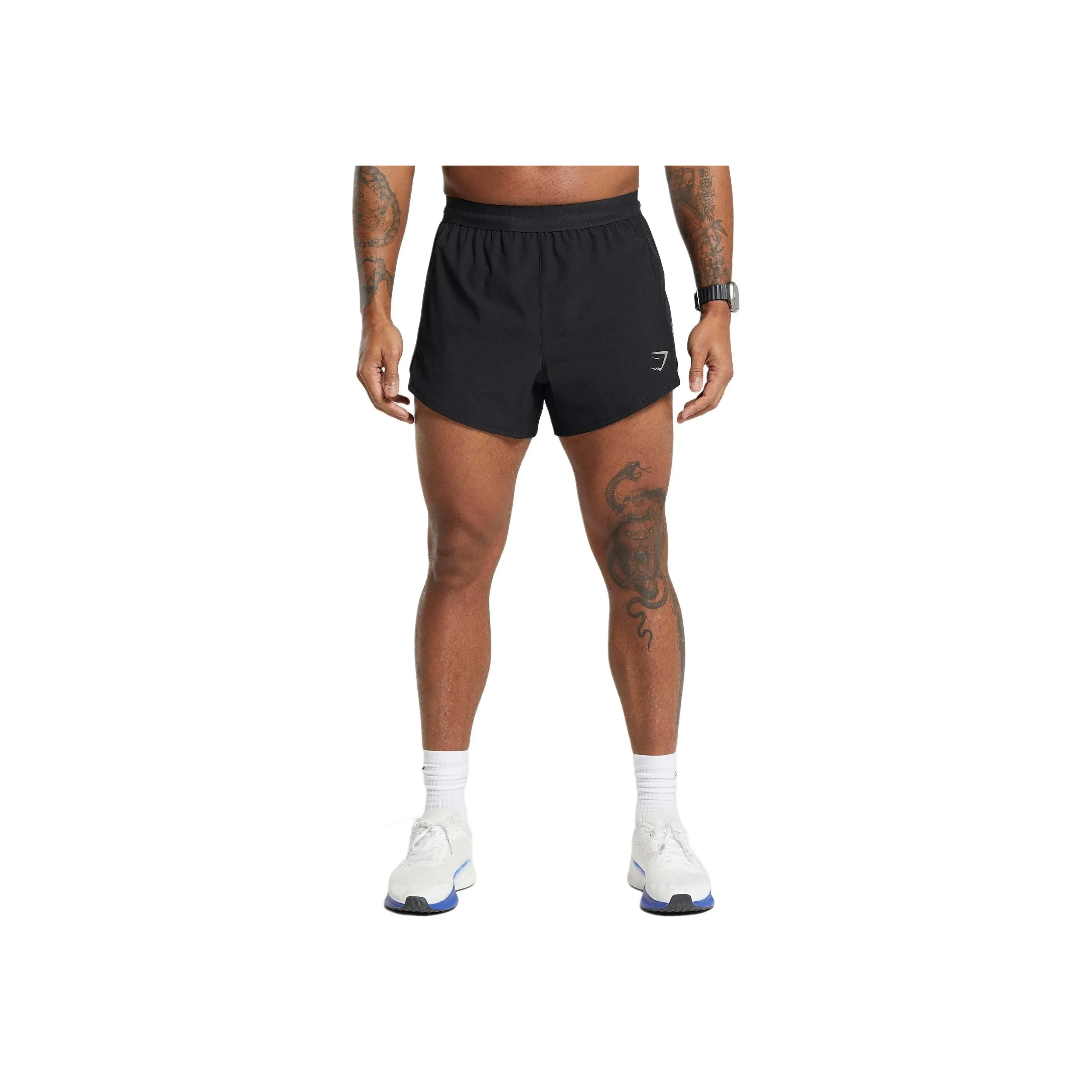 GYMSHARK APEX RUN 5' SHORTS Casual Shorts Men's Black