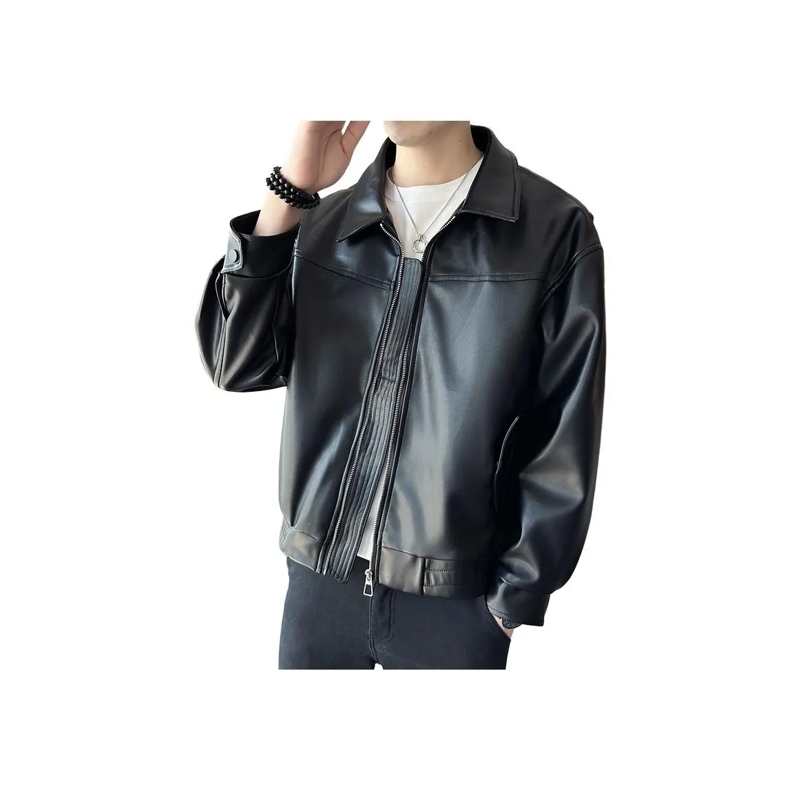 FRQ Унисекс Кожаные куртки