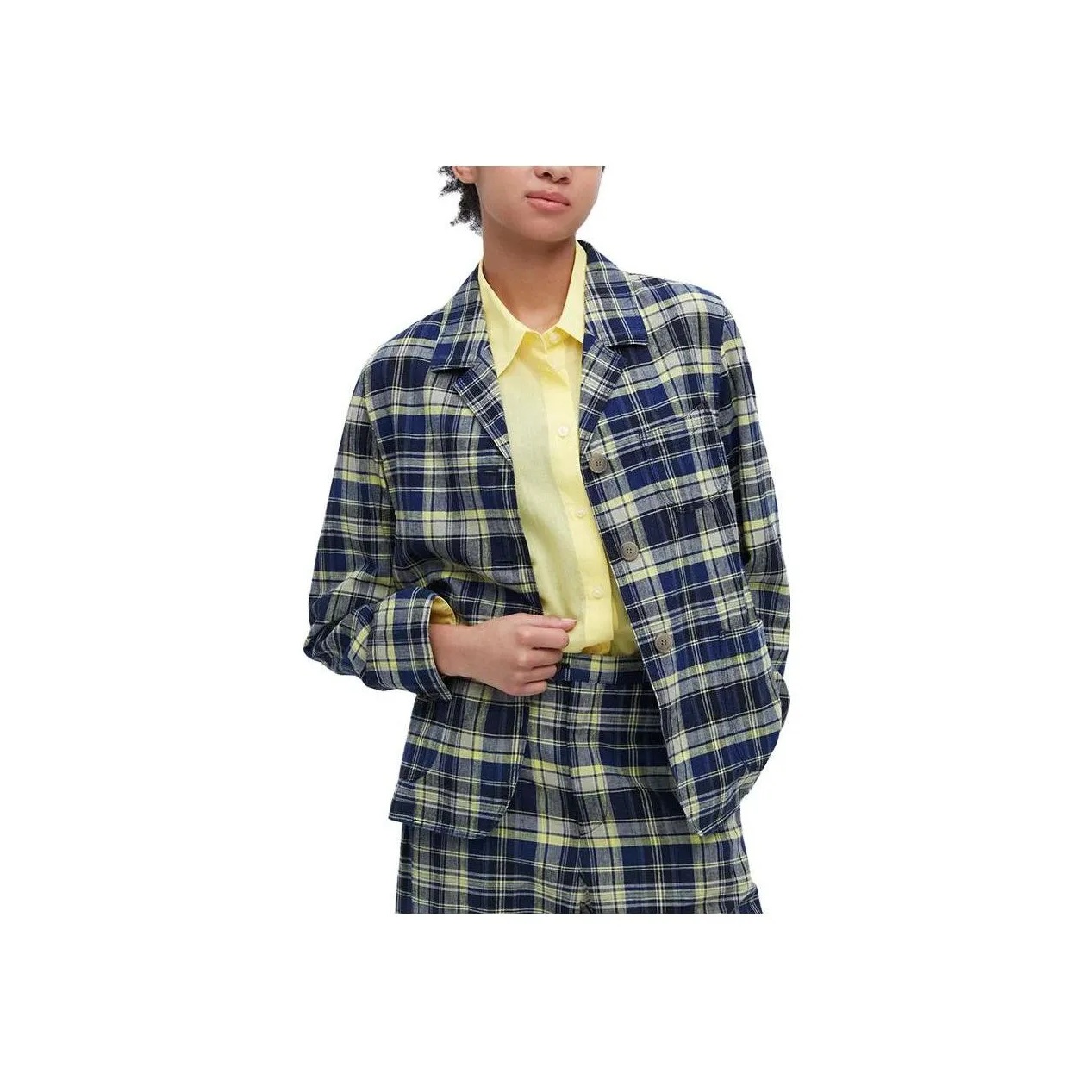 UNIQLO Темно-синий Женские офисные костюмы