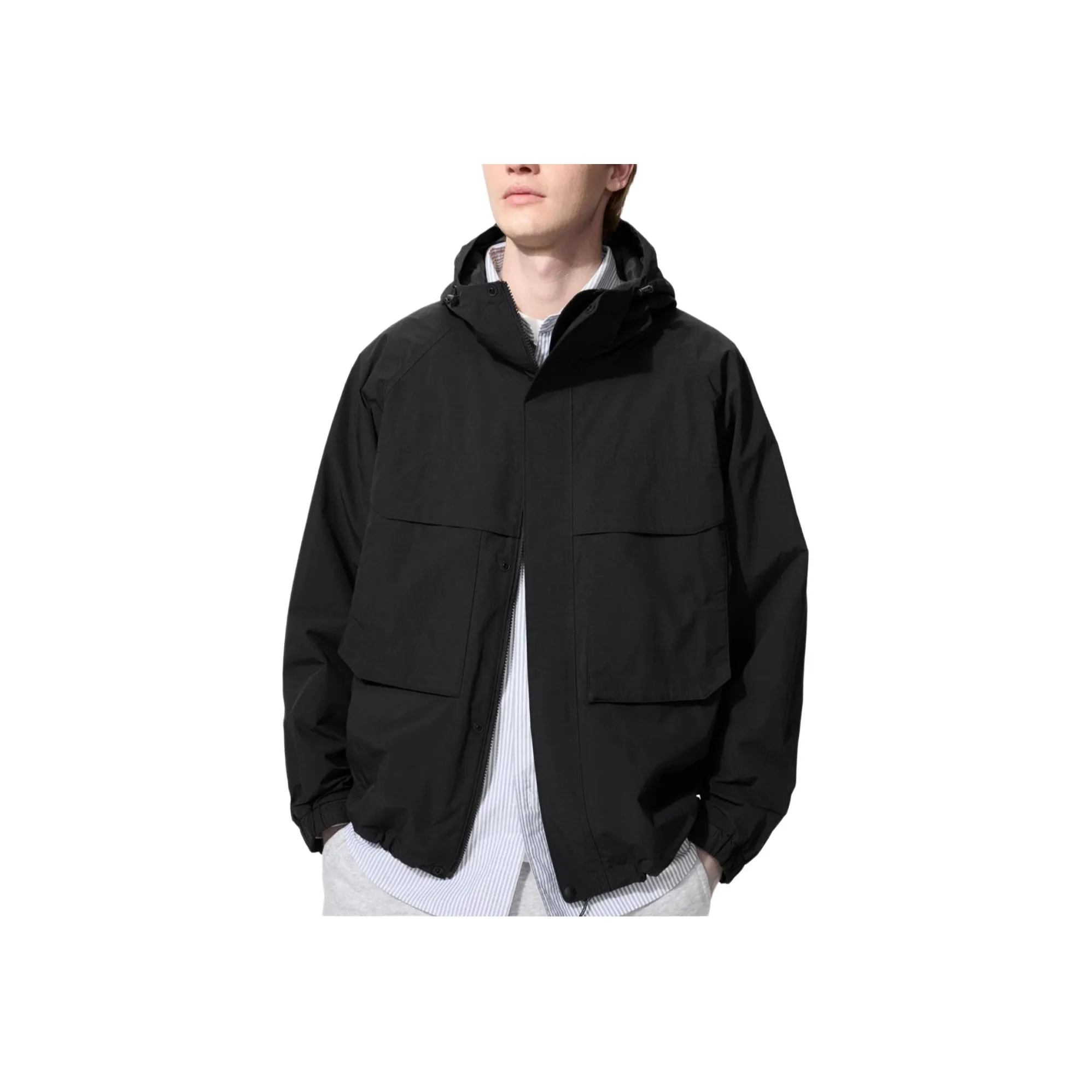 UNIQLO Черные Унисекс Куртки