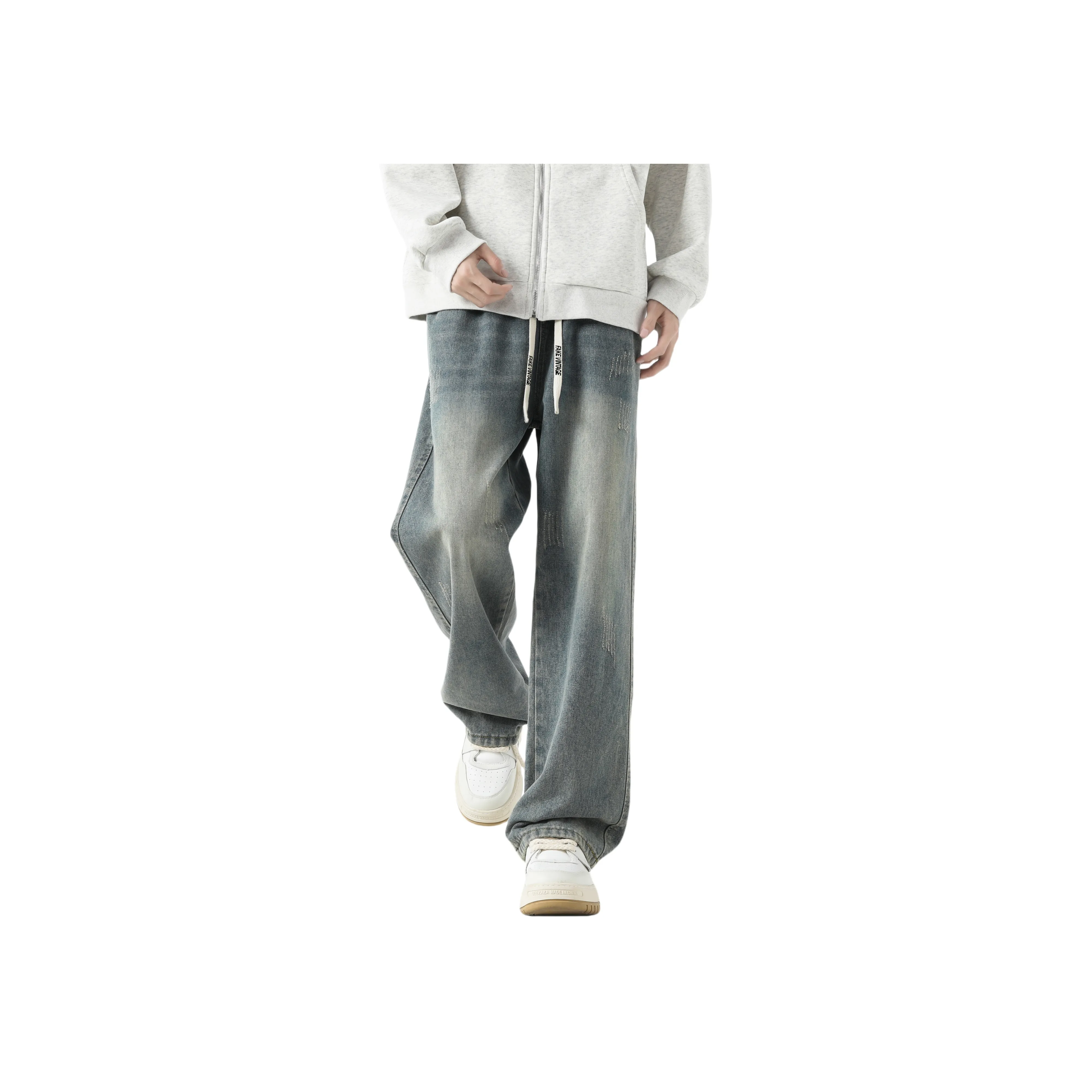 FAKE VINTAGE Jeans Unisex Vintage Blue
