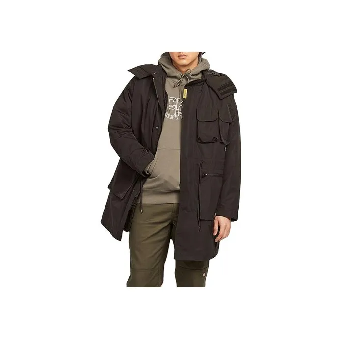 Dickies Хлопковый пуховик унисекс черного цвета