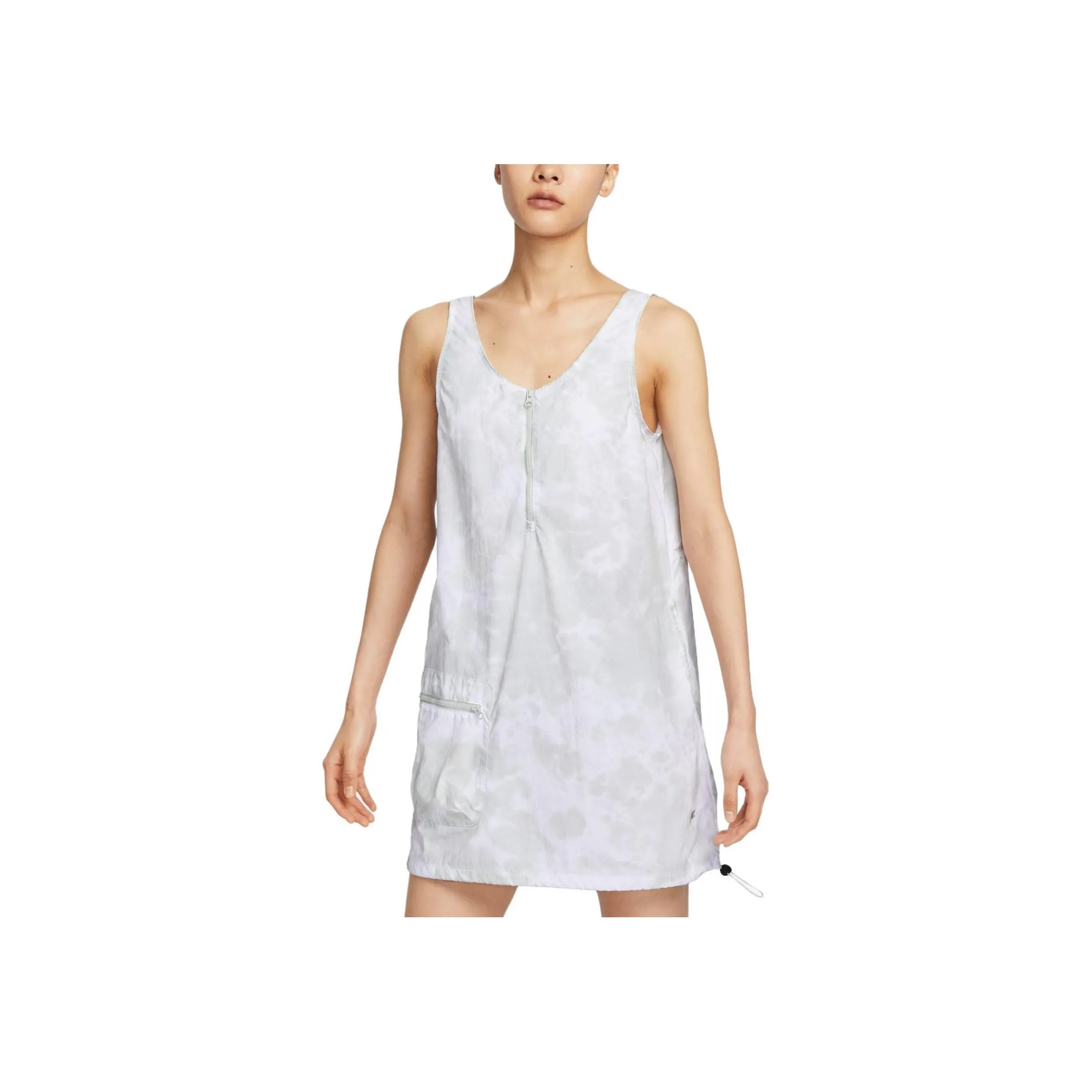Nike SPORTSWEAR TECH PACK Sleeveless Dresses Women's Light Silver