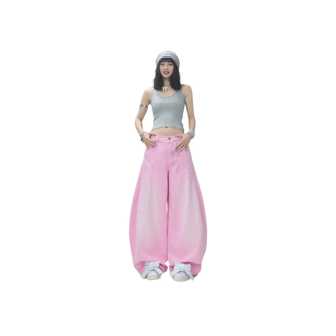 ZXBY Розовые Женские Джинсы