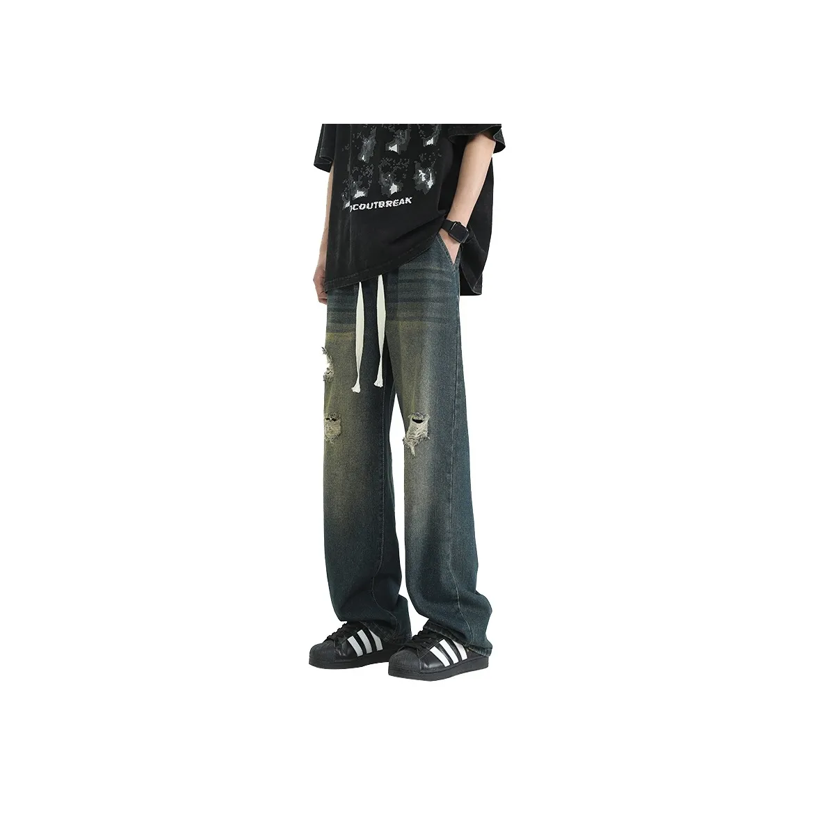 IGOI Jeans Unisex Nostalgic Green
