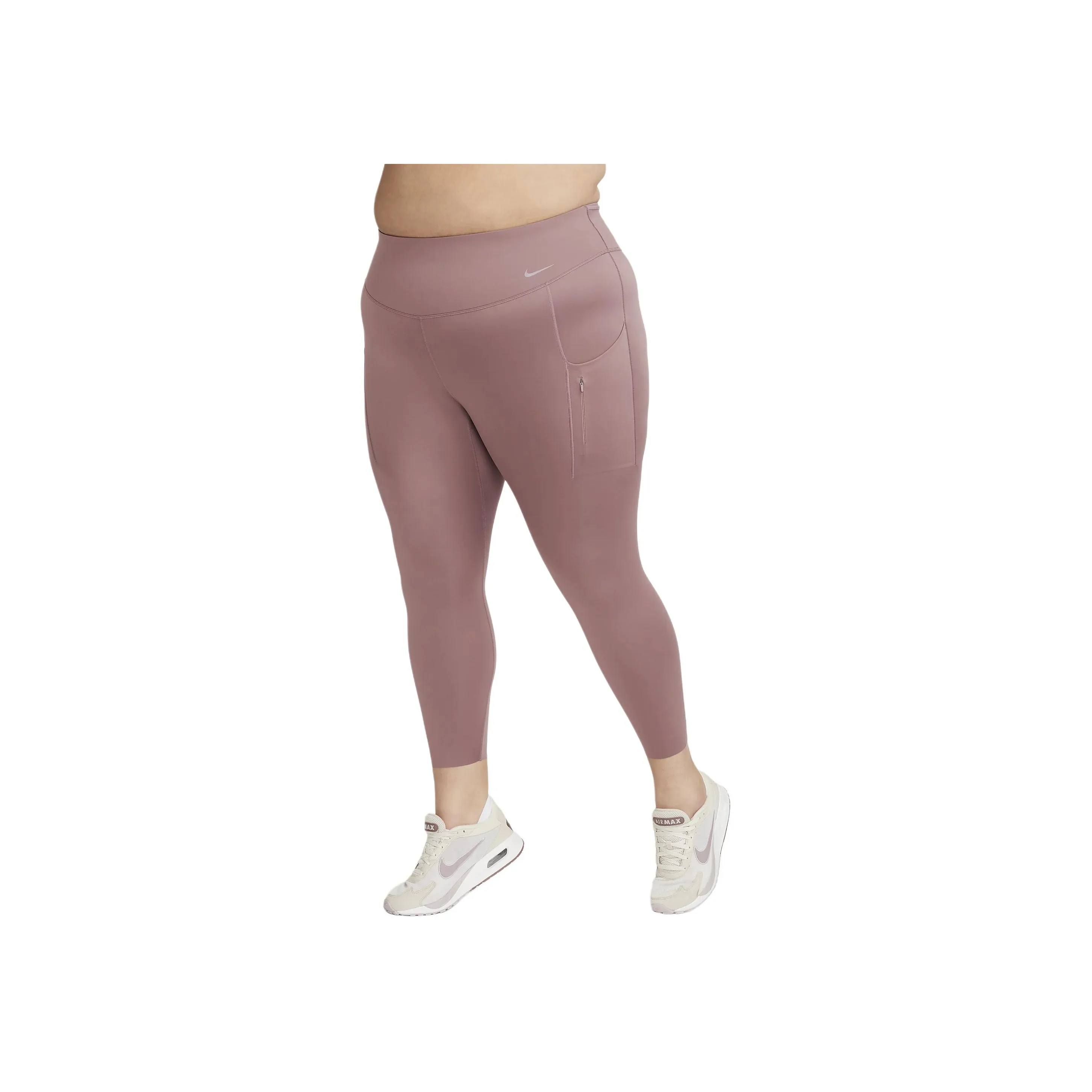 Nike Go Women's Firm-Support High-Waisted 7/8 Leggings With Pockets Plus Size
