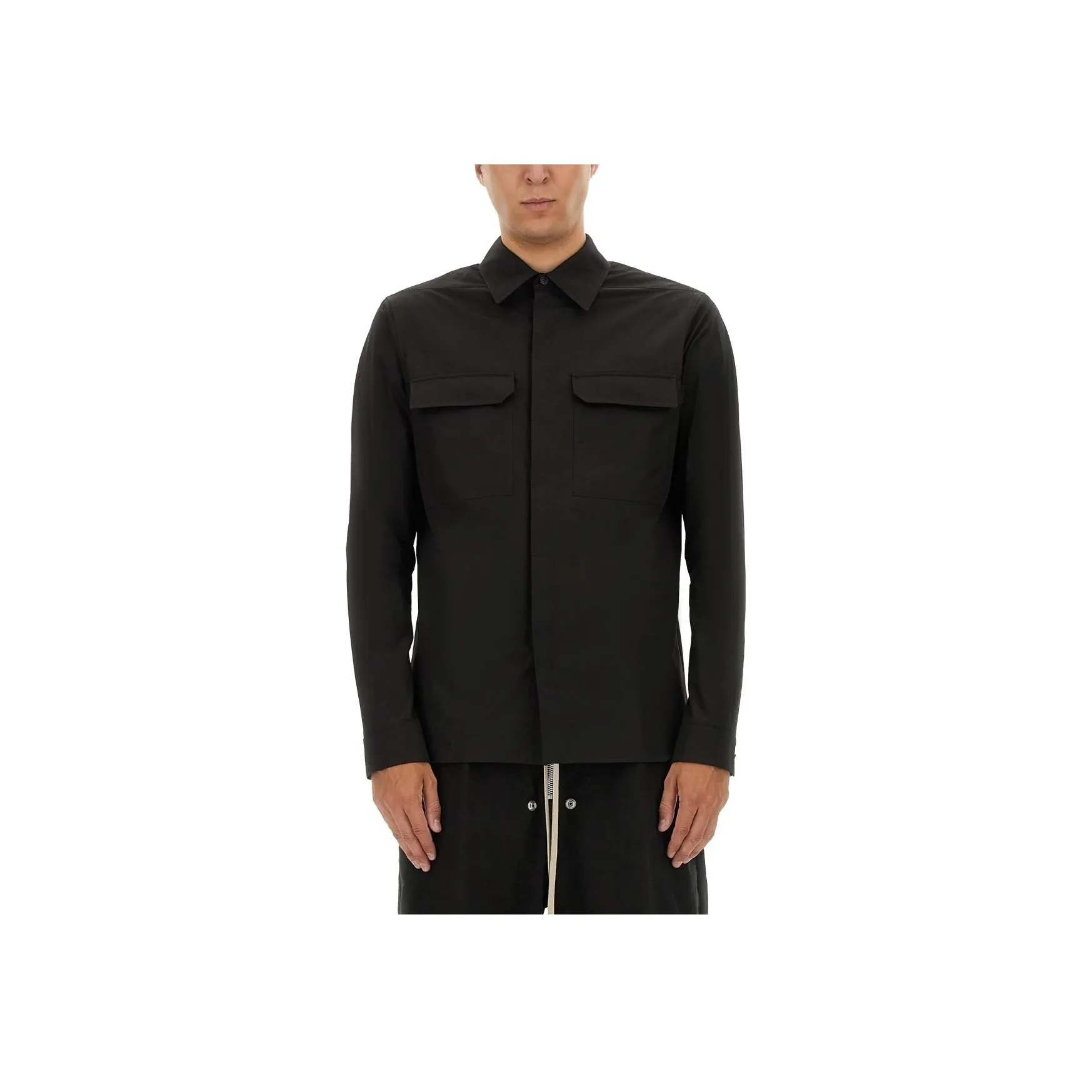 RICK OWENS Long Sleeved Shirt