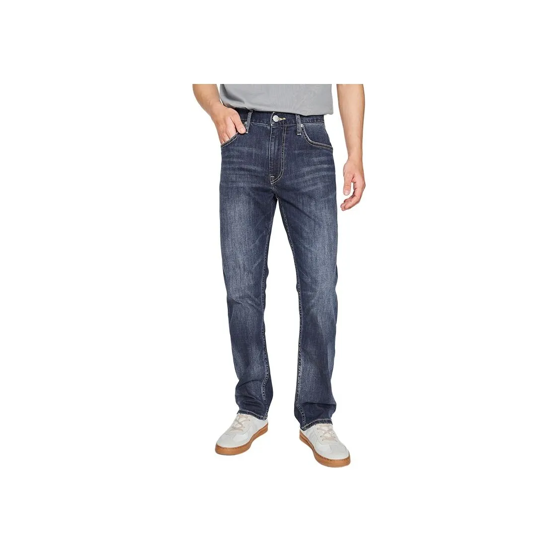 Lee Jeans Unisex Medium Blue