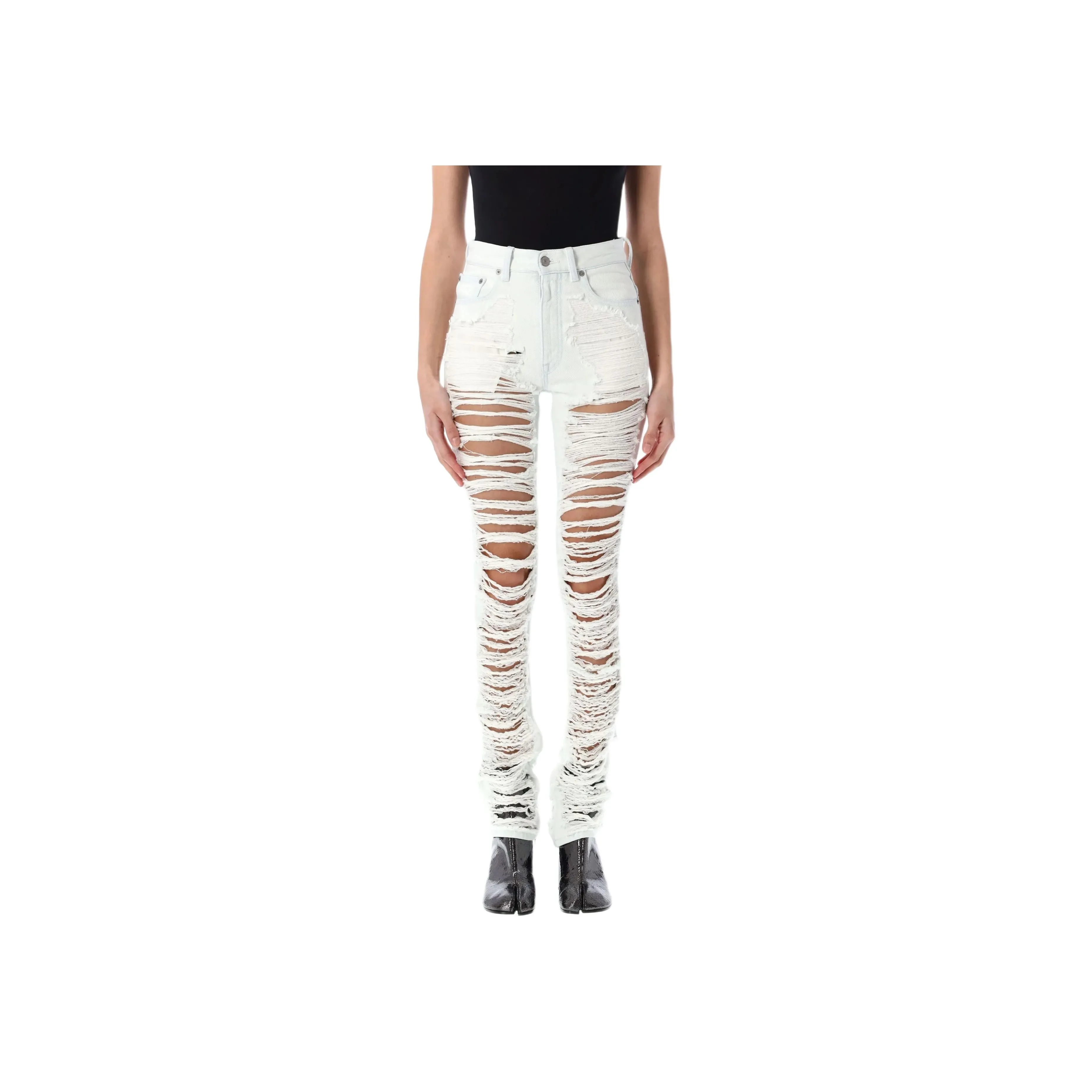 MM6 Maison Margiela Shredded Jeans