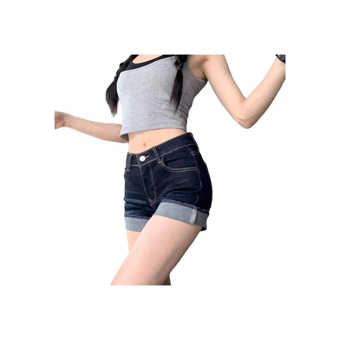 FOREVER 21 Женские джинсовые кюлоты