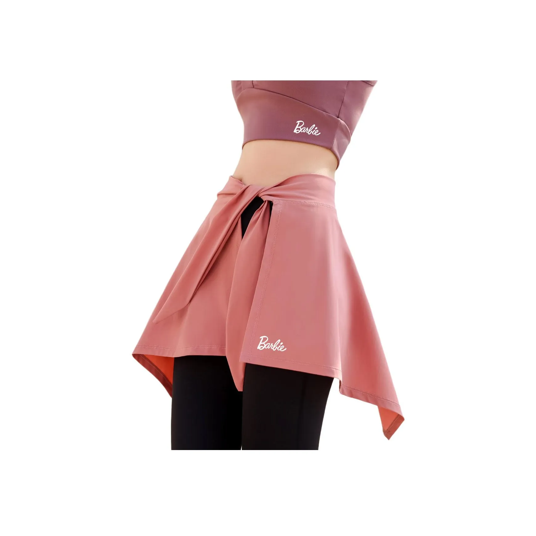Barbie Yoga Skirts Women's Leather Red