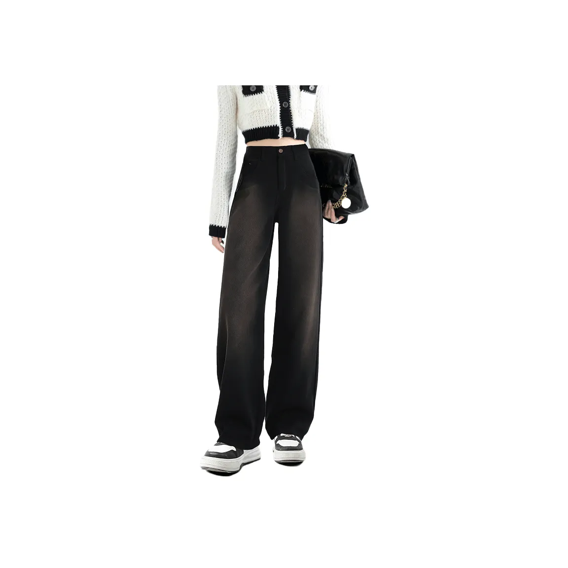 Silly Jeans Women's Black/Gold