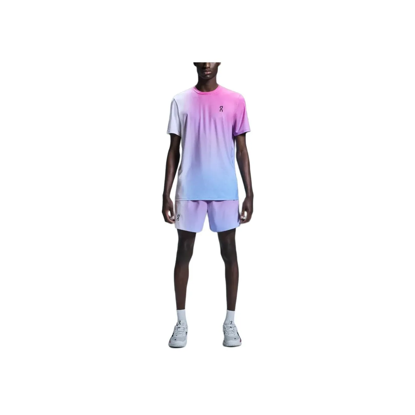On Court Tennis Tops Men's White/Pink