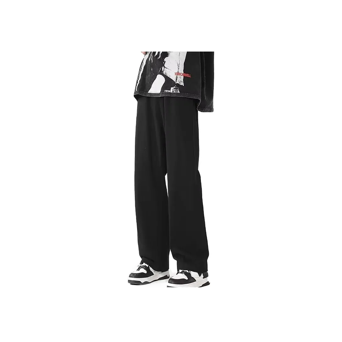 AMANDA BY Casual Pants Summer Unisex Black