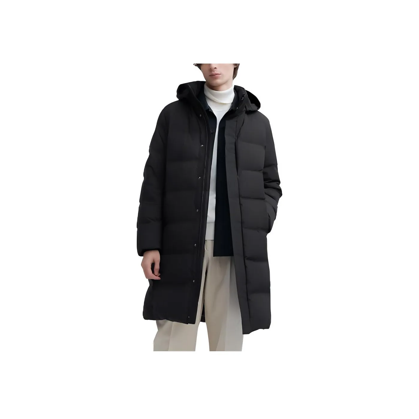 UNIQLO Down Jackets Men's Amber Black