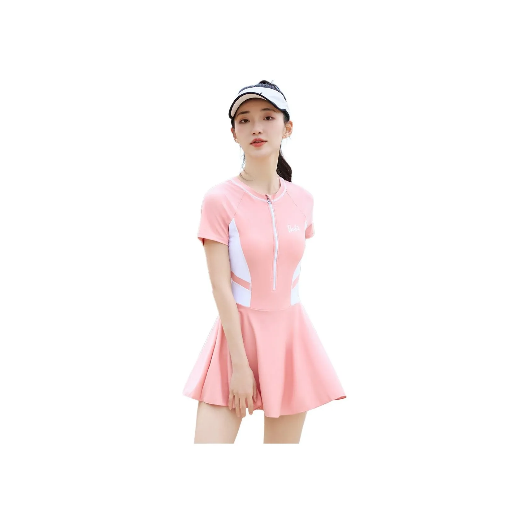 Barbie One piece Swimsuit Women's Pink