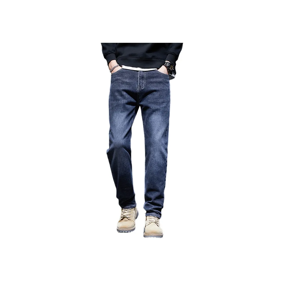 BALENO Серый Мужские Джинсы