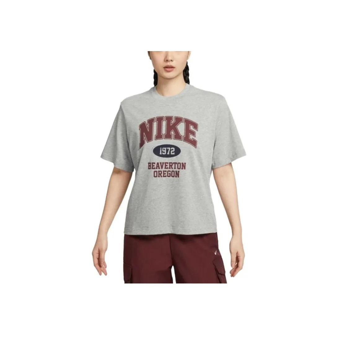 Nike Sportswear Regular T Shirt Women's Gray