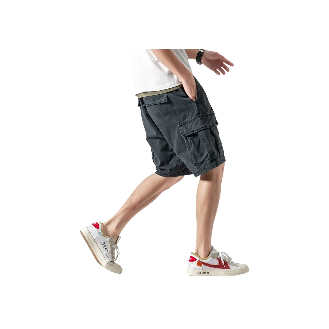 GTHOMME Летние Мужские Карго Шорты Унисекс